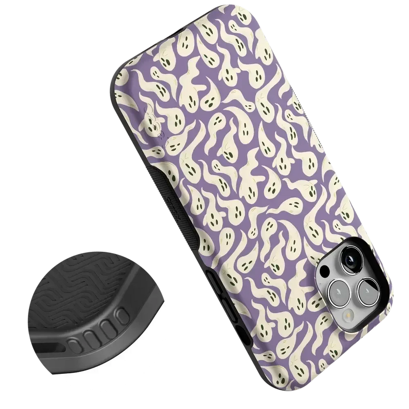 All Boo'd Up | Purple Ghost Case Phone Case get.casely 