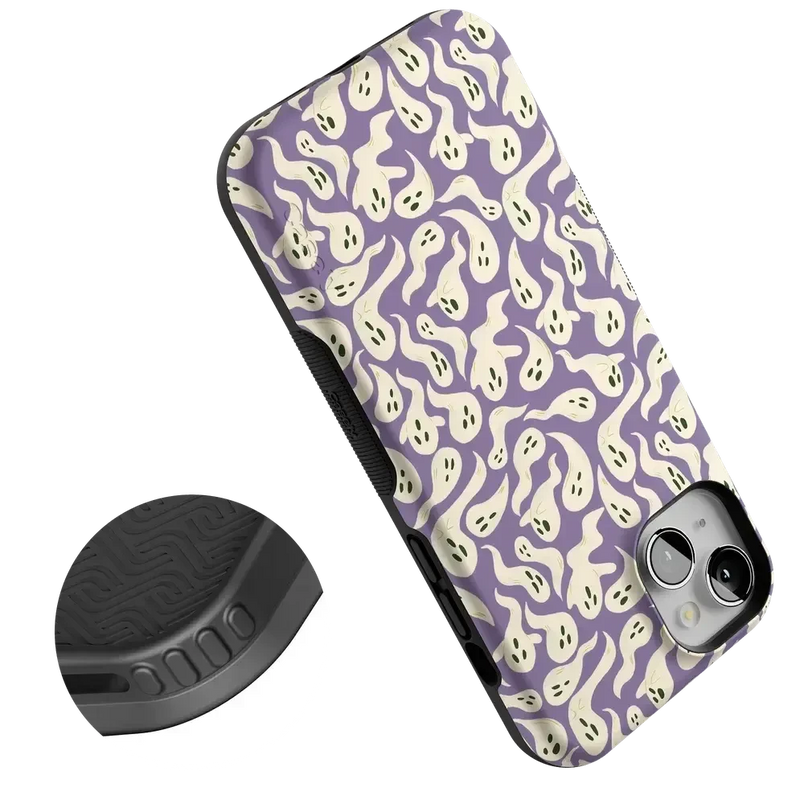 All Boo'd Up | Purple Ghost Case Phone Case get.casely 
