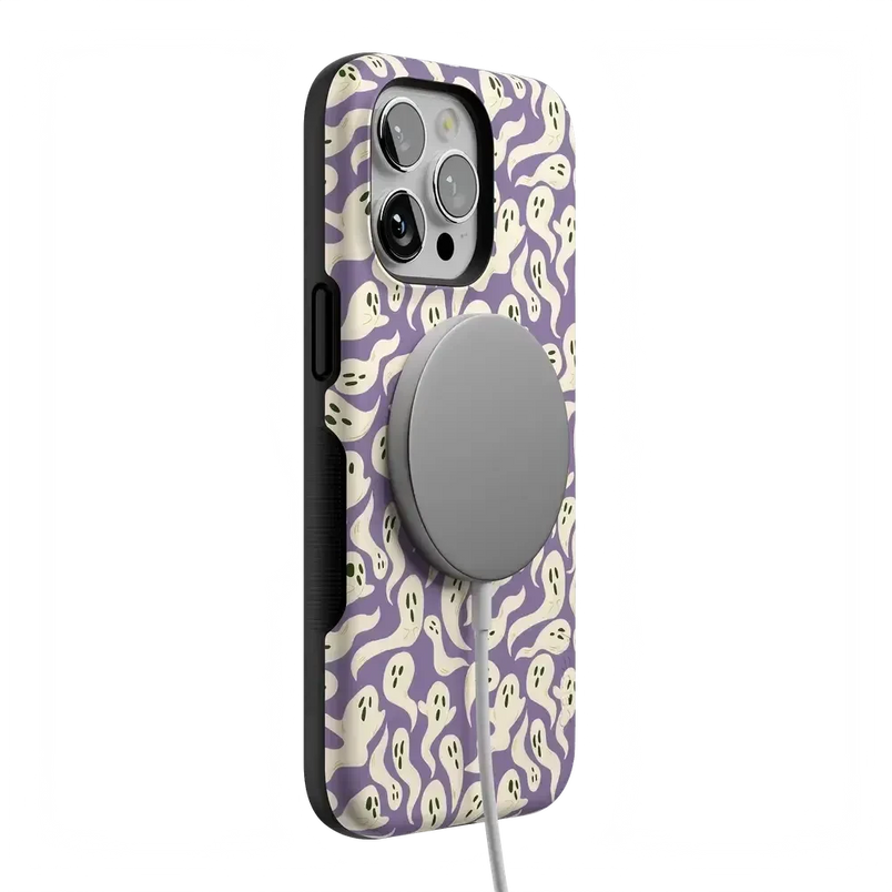 All Boo'd Up | Purple Ghost Case Phone Case get.casely 