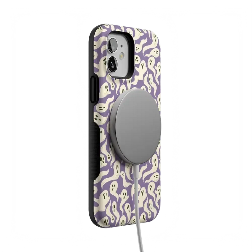 All Boo'd Up | Purple Ghost Case Phone Case get.casely 