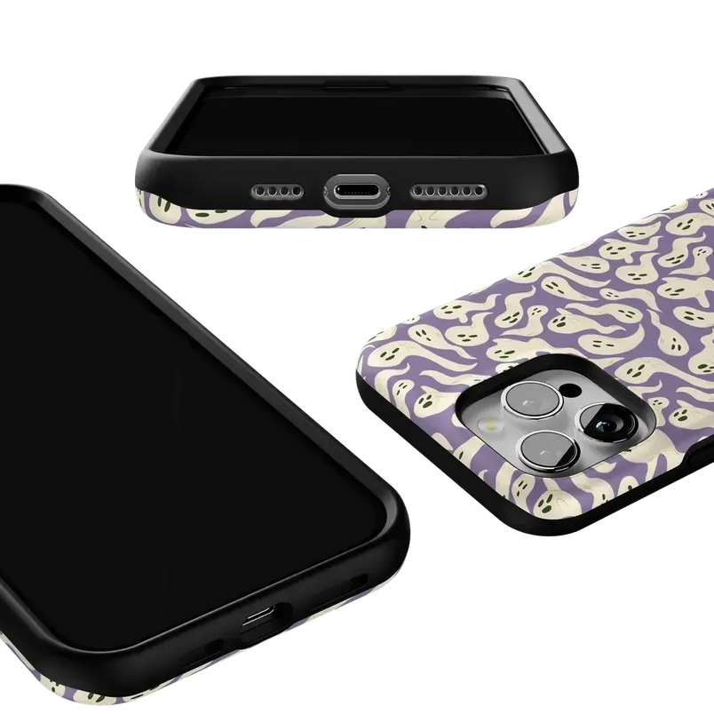 All Boo'd Up | Purple Ghost Case Phone Case get.casely 