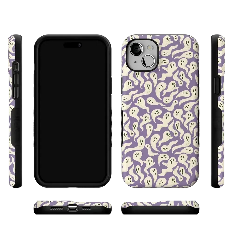 All Boo'd Up | Purple Ghost Case Phone Case get.casely 