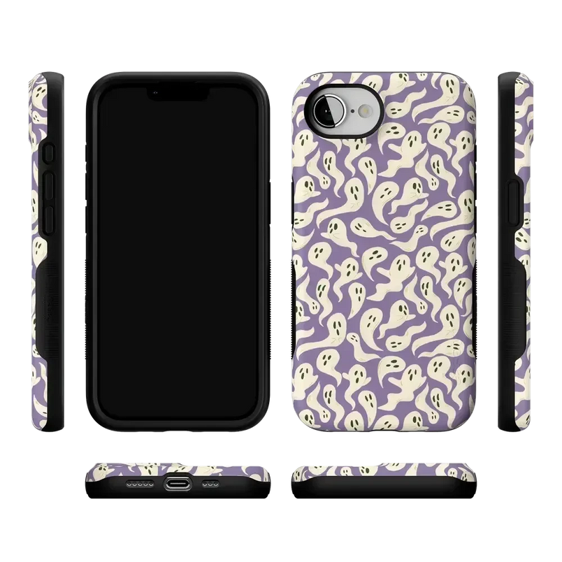 All Boo'd Up | Purple Ghost Case Phone Case get.casely 