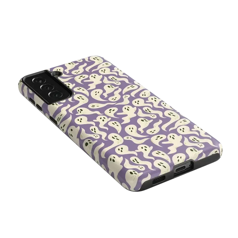 All Boo'd Up | Purple Ghost Case Phone Case get.casely 