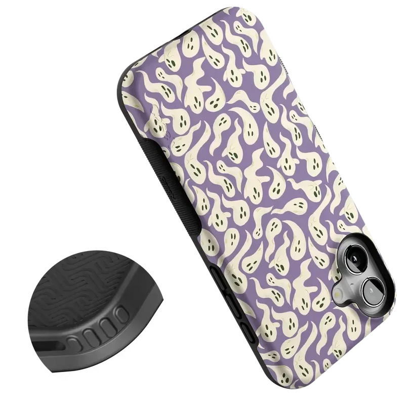 All Boo'd Up | Purple Ghost Case Phone Case get.casely 