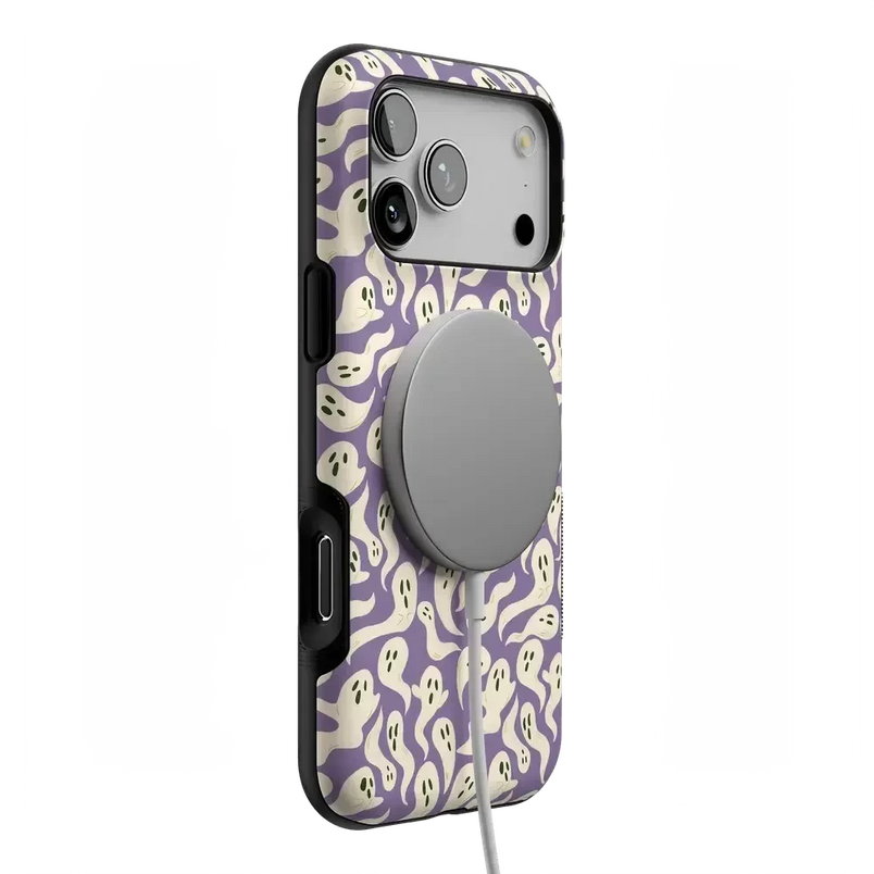 All Boo'd Up | Purple Ghost Case Phone Case get.casely 