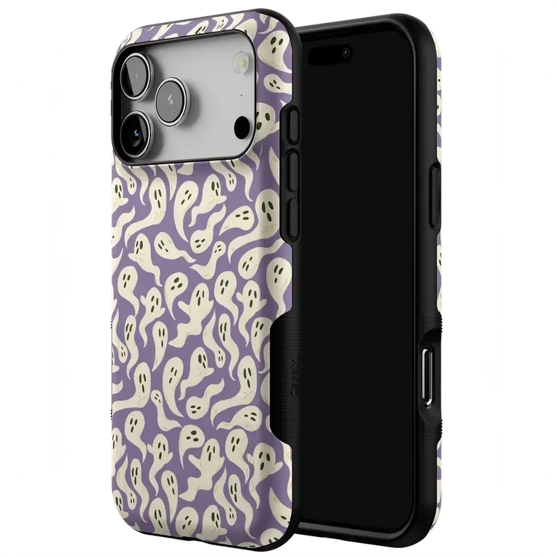 All Boo'd Up | Purple Ghost Case Phone Case get.casely 
