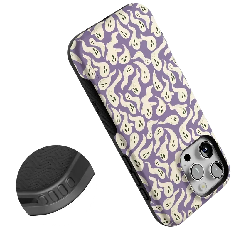 All Boo'd Up | Purple Ghost Case Phone Case get.casely 