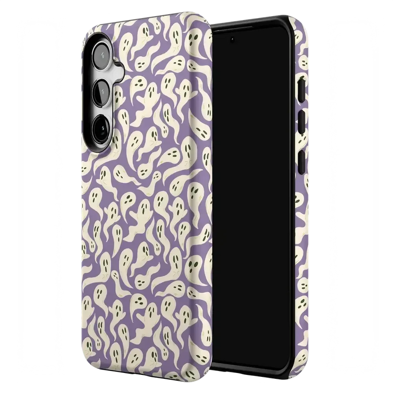 All Boo'd Up | Purple Ghost Case Phone Case get.casely 