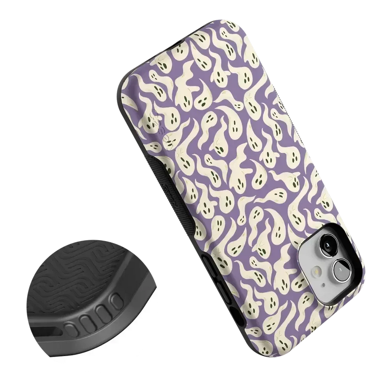 All Boo'd Up | Purple Ghost Case Phone Case get.casely 