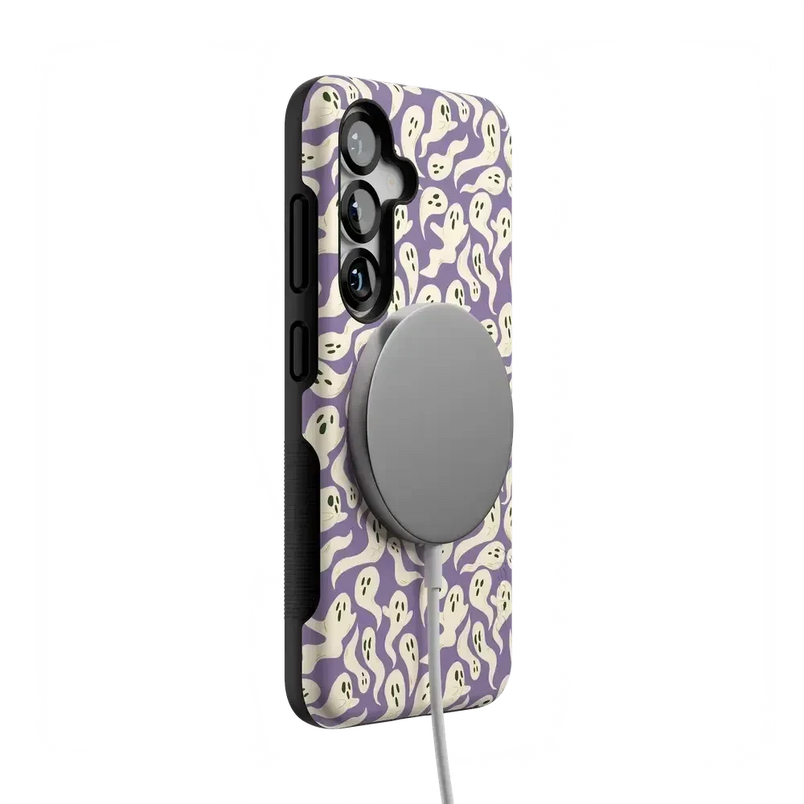 All Boo'd Up | Purple Ghost Case Phone Case get.casely 