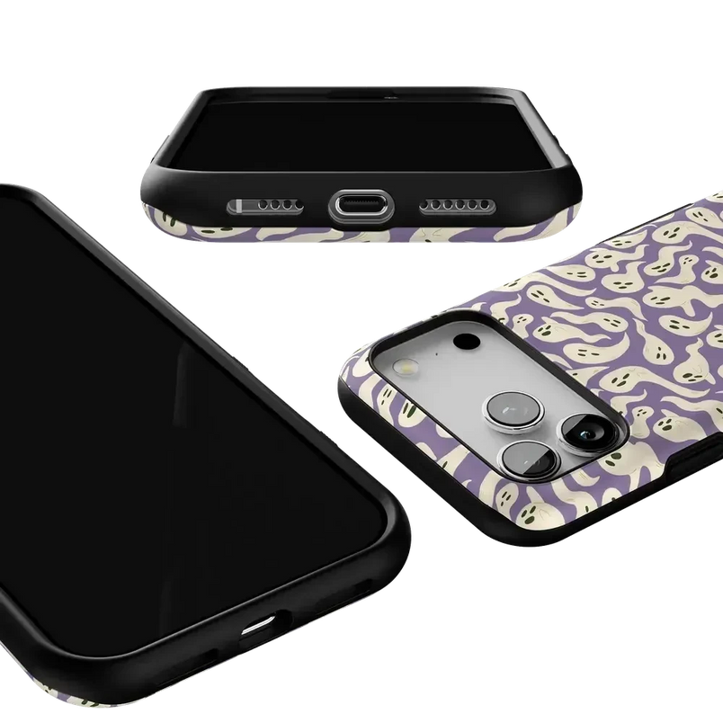 All Boo'd Up | Purple Ghost Case Phone Case get.casely 