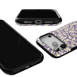 All Boo'd Up | Purple Ghost Case Phone Case get.casely 