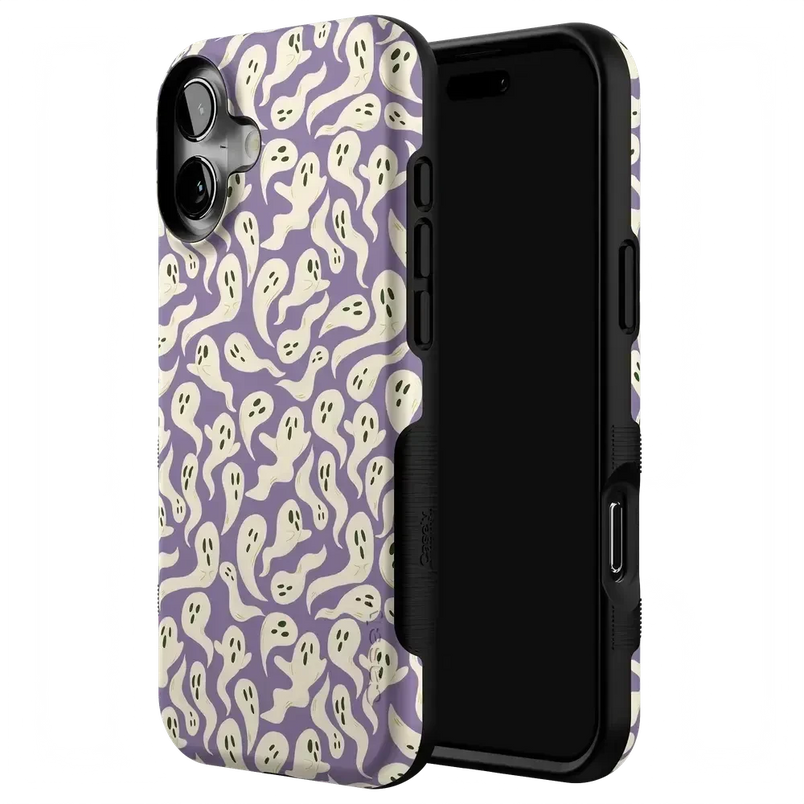 All Boo'd Up | Purple Ghost Case Phone Case get.casely 