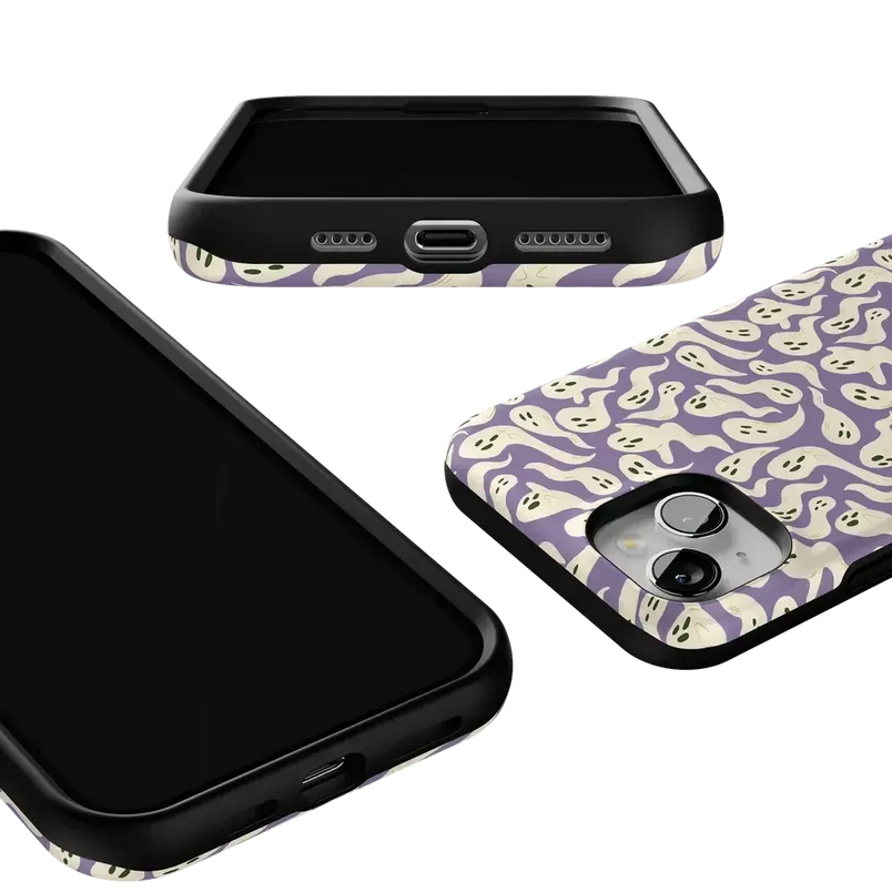 All Boo'd Up | Purple Ghost Case Phone Case get.casely 