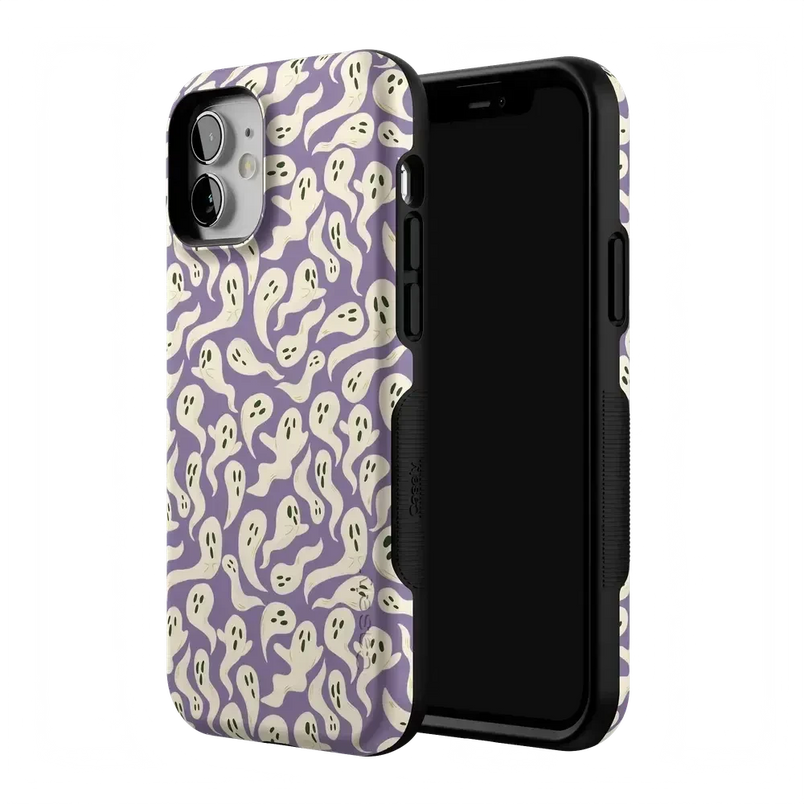 All Boo'd Up | Purple Ghost Case Phone Case get.casely 