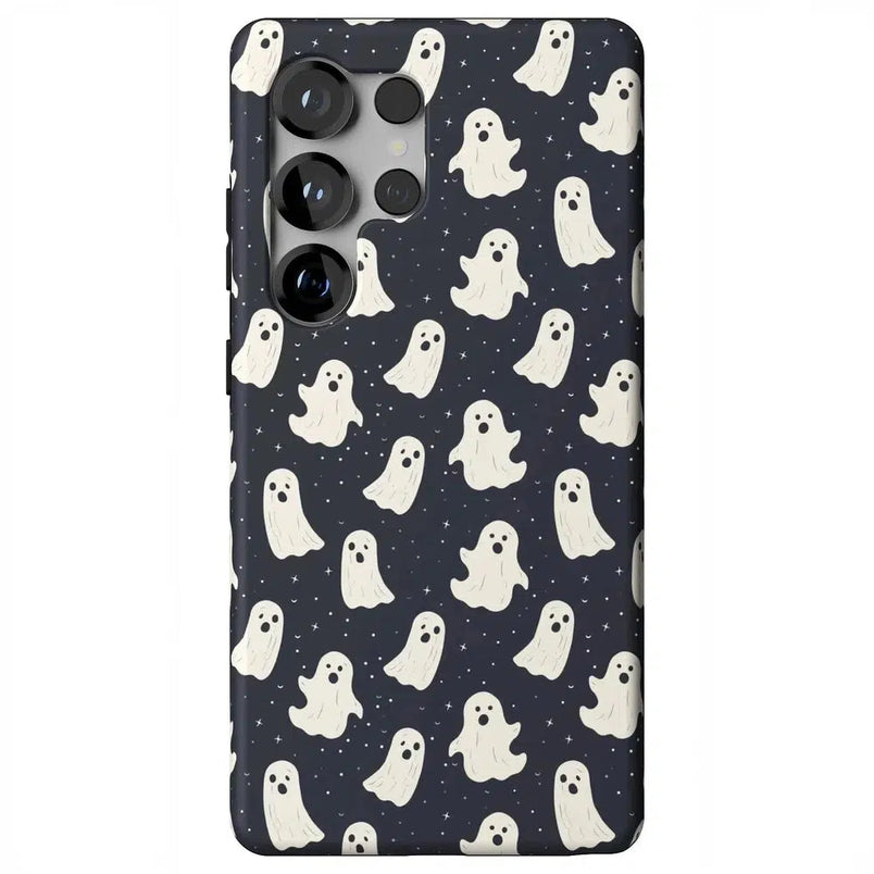 All Boos No Bite | Friendly Ghost Case Phone Case Casetry Essential + MagSafe® Galaxy S25 Ultra