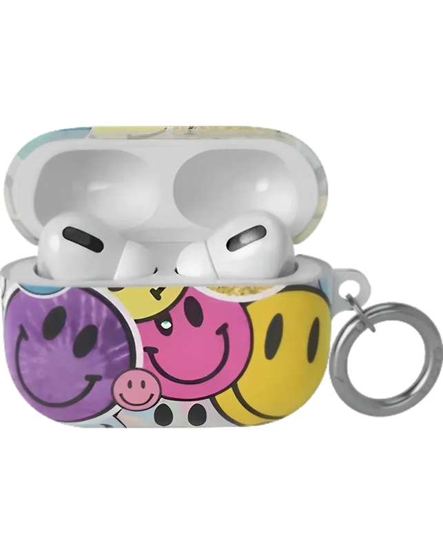 All Smiles | Smiley Face Sticker AirPods Case AirPods Case get.casely AirPods Pro 2 Case 