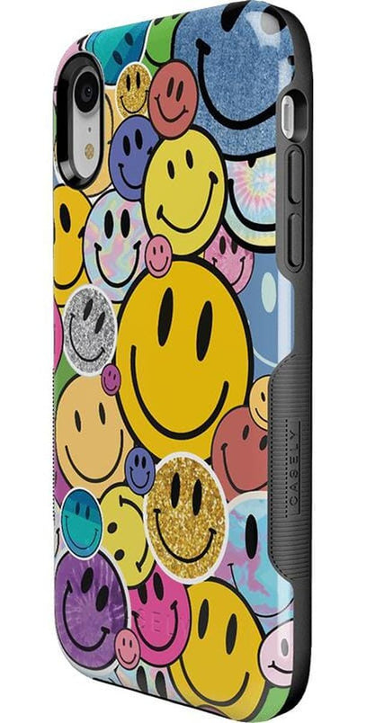 All Smiles | Smiley Face Sticker Case iPhone Case get.casely