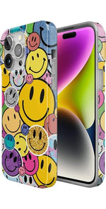 All Smiles | Smiley Face Sticker Case iPhone Case get.casely 