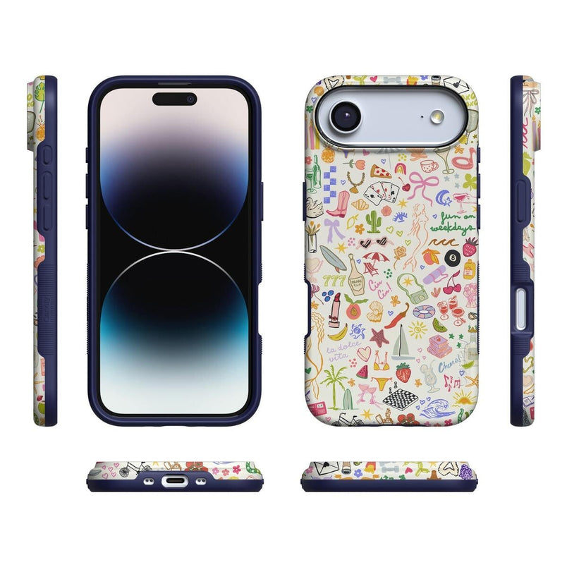 All the Fun Things | Fun on Weekdays Case iPhone Case get.casely 