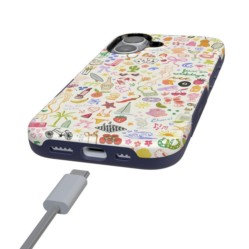 All the Fun Things | Fun on Weekdays Case iPhone Case get.casely 