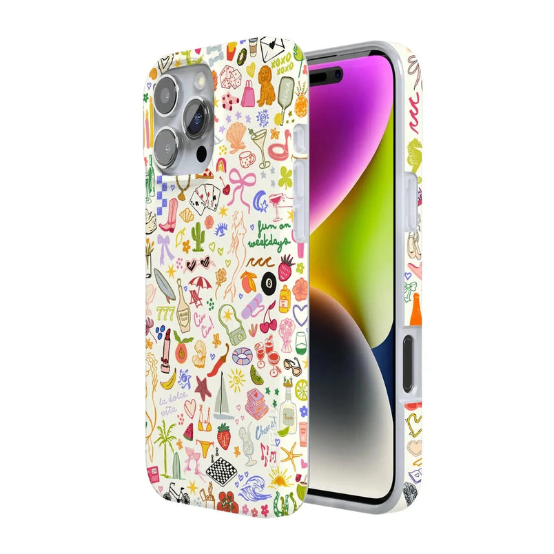 All the Fun Things | Fun on Weekdays Case iPhone Case get.casely 