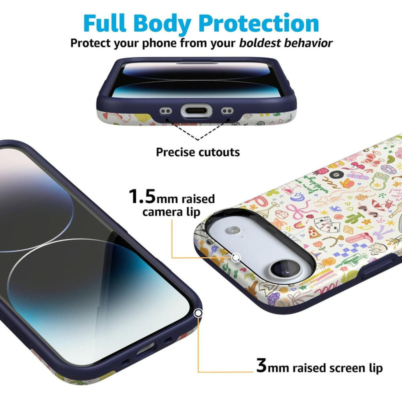 All the Fun Things | Fun on Weekdays Case iPhone Case get.casely 