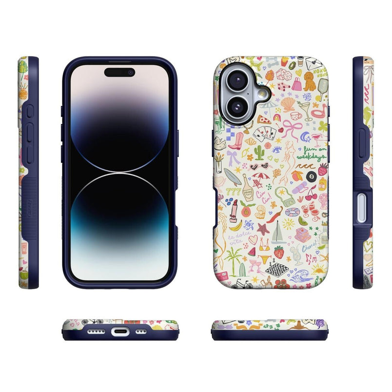 All the Fun Things | Fun on Weekdays Case iPhone Case get.casely 