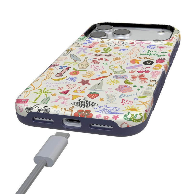 All the Fun Things | Fun on Weekdays Case iPhone Case get.casely 