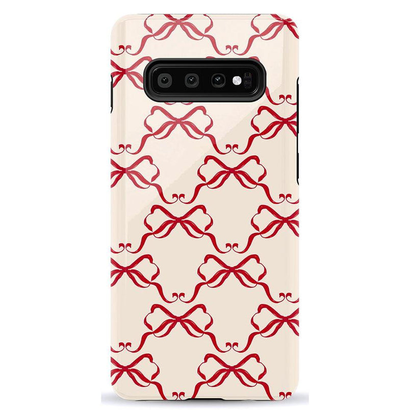 All Wrapped Up | Vintage Bows Case Phone Case Casetry Essential Galaxy S10 Plus