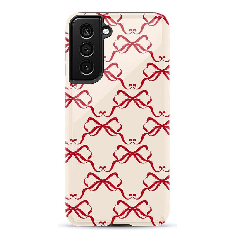 All Wrapped Up | Vintage Bows Case Phone Case Casetry Essential Galaxy S21
