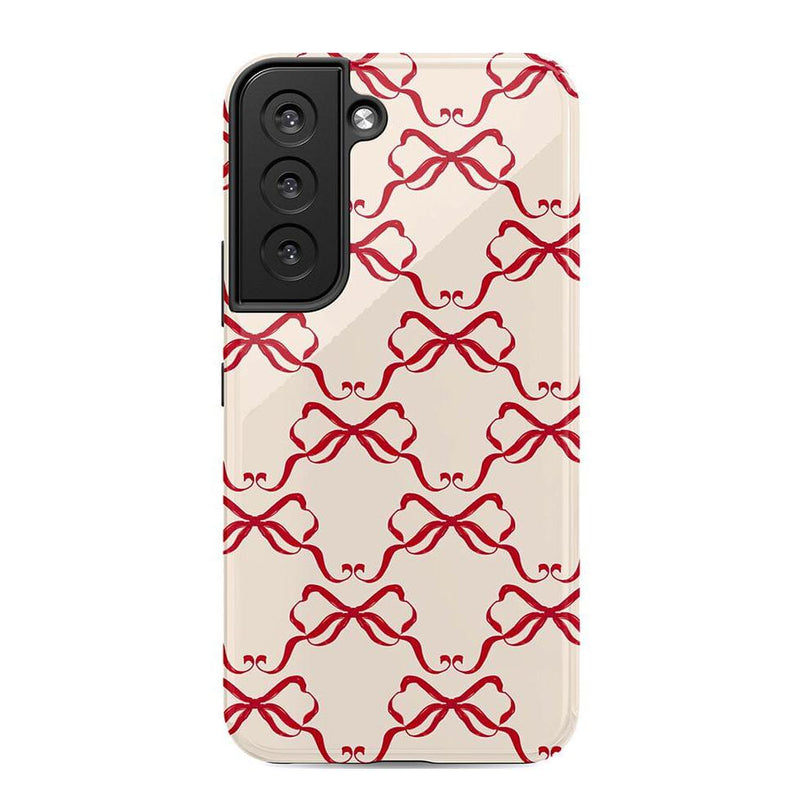 All Wrapped Up | Vintage Bows Case Phone Case Casetry Essential Galaxy S22