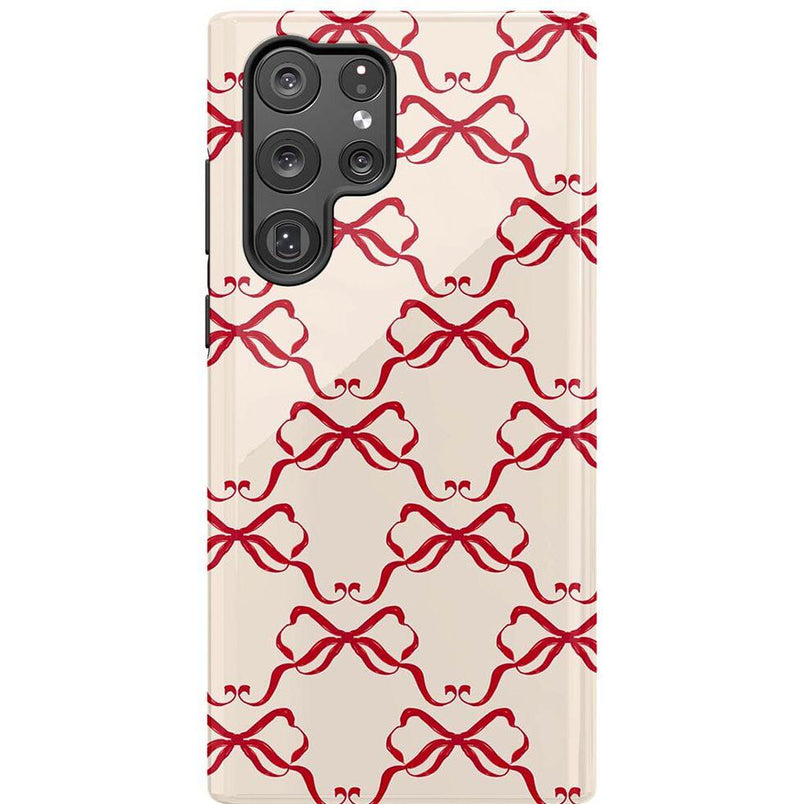All Wrapped Up | Vintage Bows Case Phone Case Casetry Essential Galaxy S22 Ultra