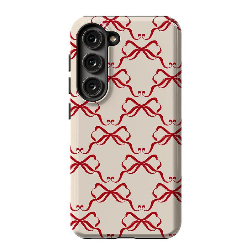 All Wrapped Up | Vintage Bows Case Phone Case Casetry Essential Galaxy S23