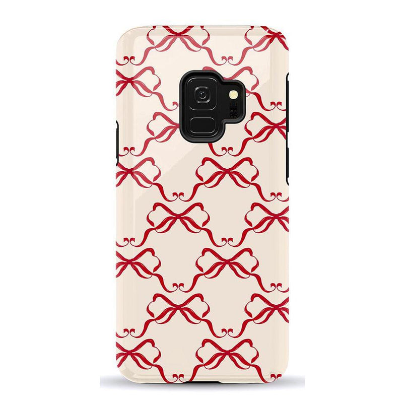 All Wrapped Up | Vintage Bows Case Phone Case Casetry Essential Galaxy S9