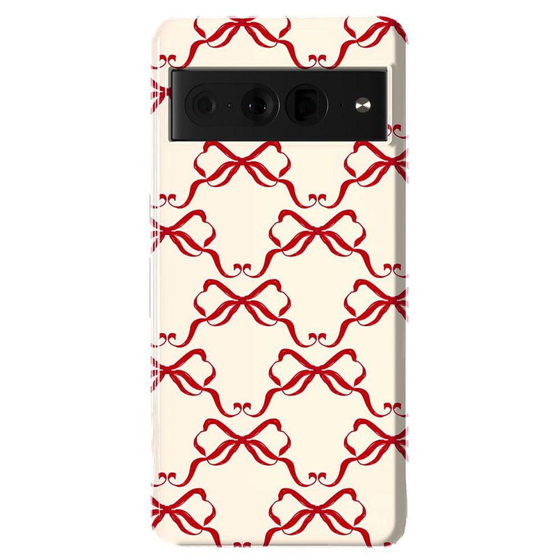 All Wrapped Up | Vintage Bows Case Phone Case Casetry Essential Google Pixel 7 Pro
