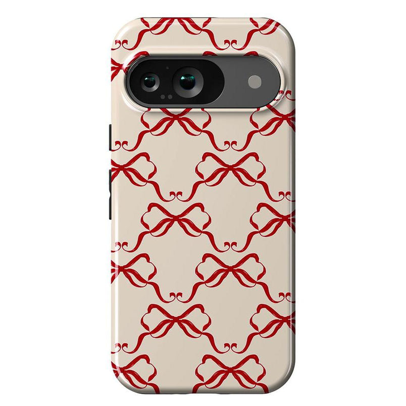All Wrapped Up | Vintage Bows Case Phone Case Casetry Essential Google Pixel 9