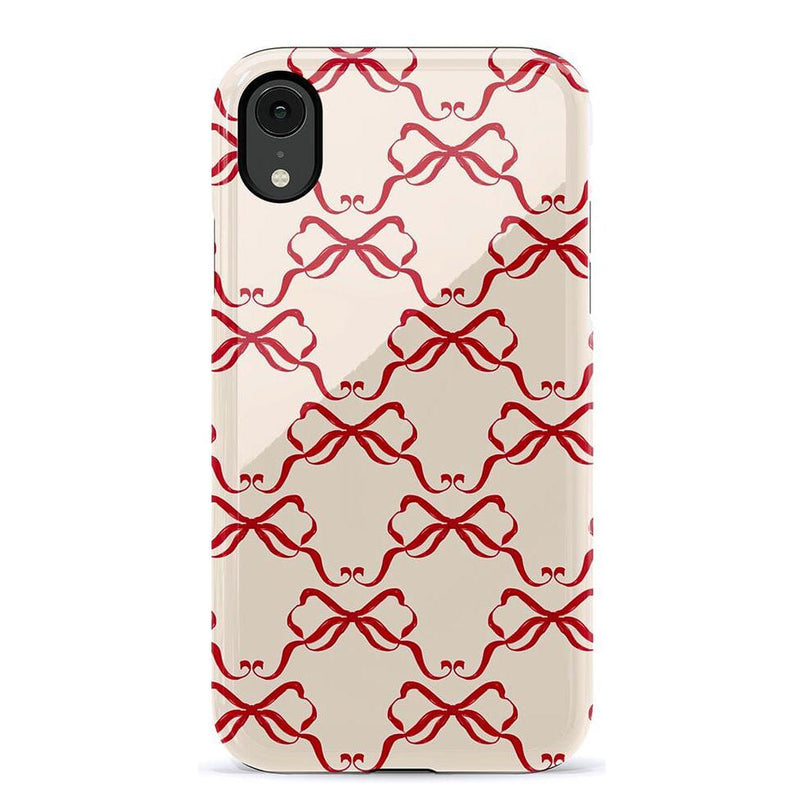All Wrapped Up | Vintage Bows Case Phone Case Casetry Essential iPhone XR 