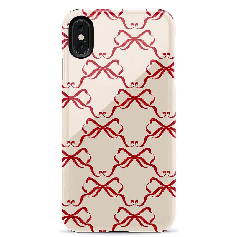All Wrapped Up | Vintage Bows Case Phone Case Casetry Essential iPhone XS Max 