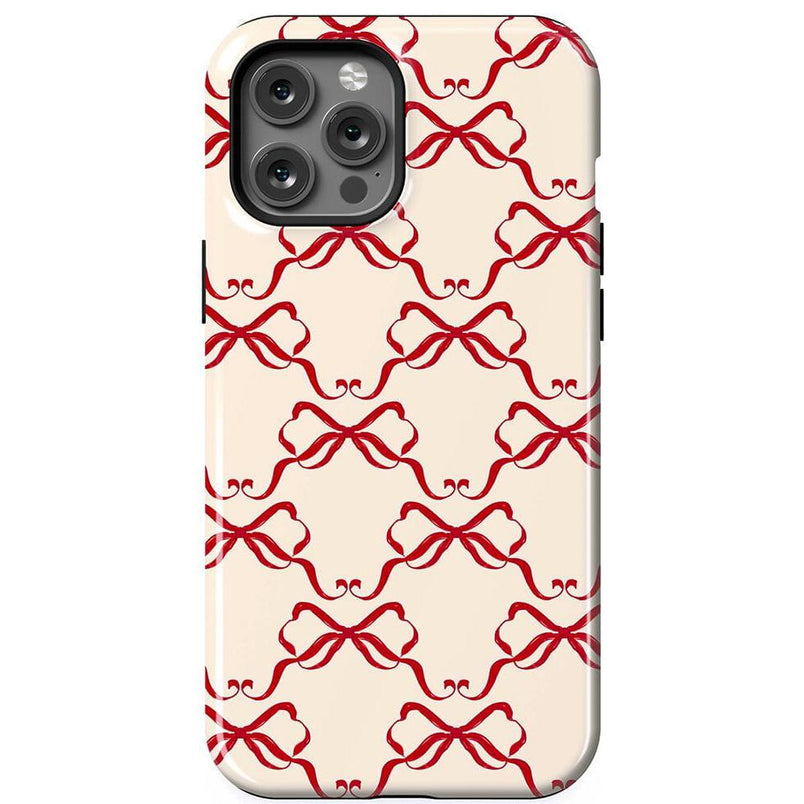 All Wrapped Up | Vintage Bows Case Phone Case Casetry Essential + MagSafe® iPhone 12 Pro Max