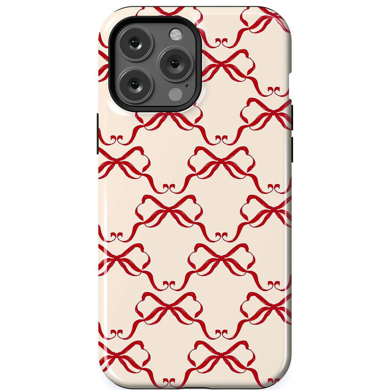 All Wrapped Up | Vintage Bows Case Phone Case Casetry Essential + MagSafe® iPhone 13 Pro Max