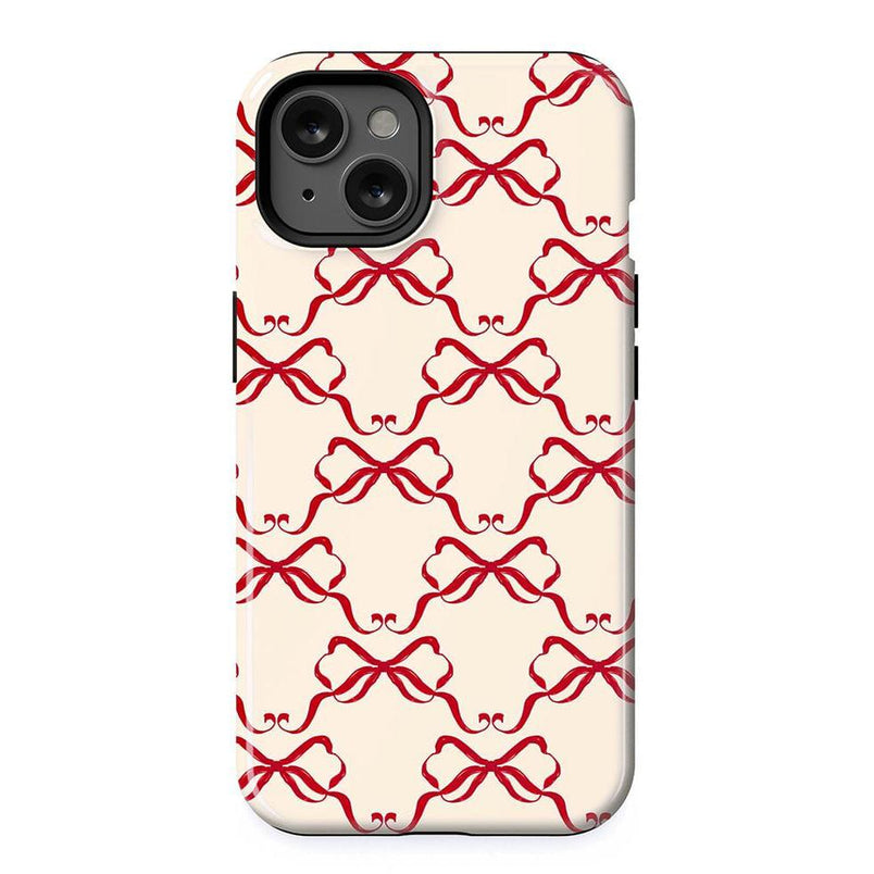 All Wrapped Up | Vintage Bows Case Phone Case Casetry Essential + MagSafe® iPhone 13