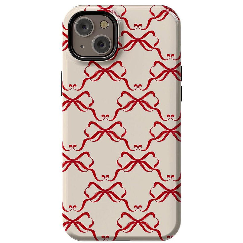 All Wrapped Up | Vintage Bows Case Phone Case Casetry Essential + MagSafe® iPhone 14 Plus