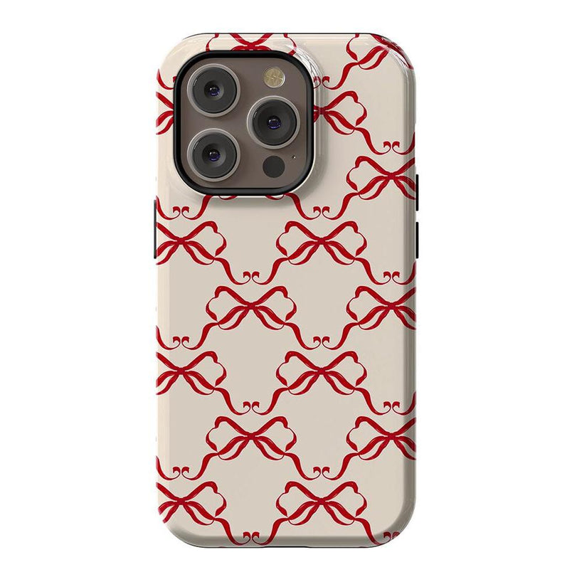 All Wrapped Up | Vintage Bows Case Phone Case Casetry Essential + MagSafe® iPhone 14 Pro