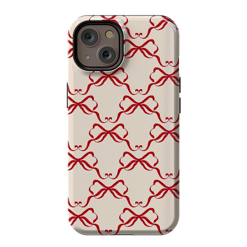 All Wrapped Up | Vintage Bows Case Phone Case Casetry Essential + MagSafe® iPhone 14