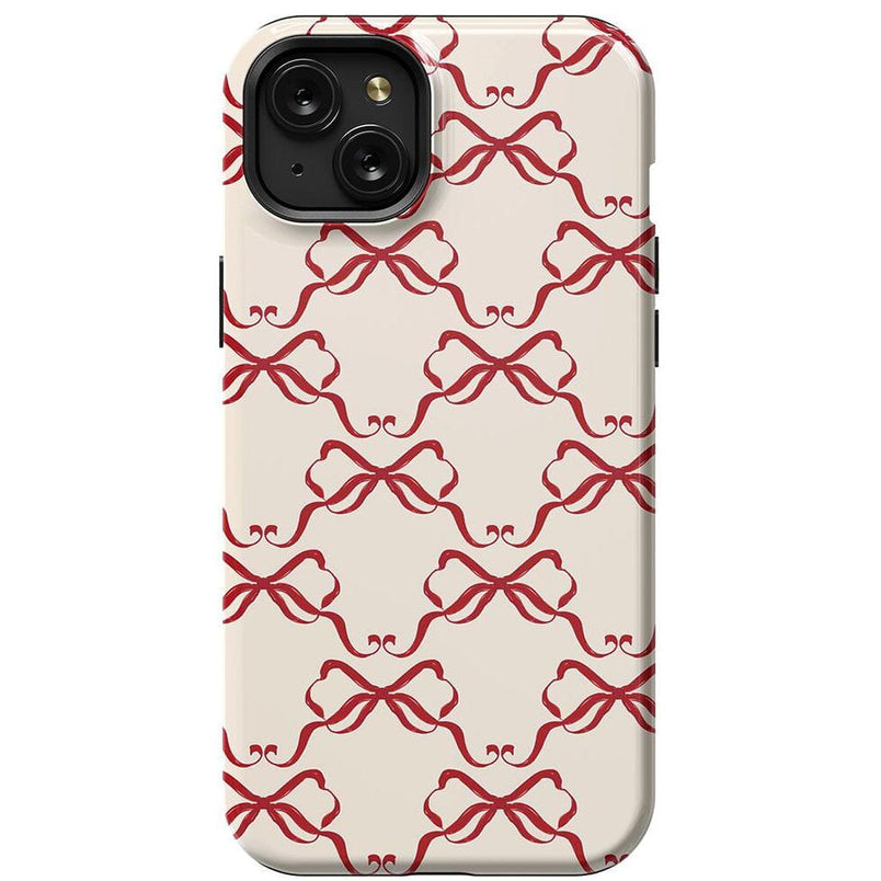 All Wrapped Up | Vintage Bows Case Phone Case Casetry Essential + MagSafe® iPhone 15 Plus