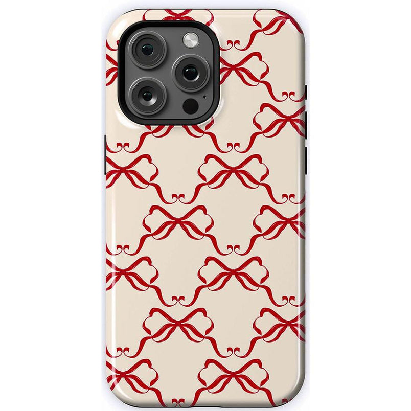 All Wrapped Up | Vintage Bows Case Phone Case Casetry Essential + MagSafe® iPhone 15 Pro Max