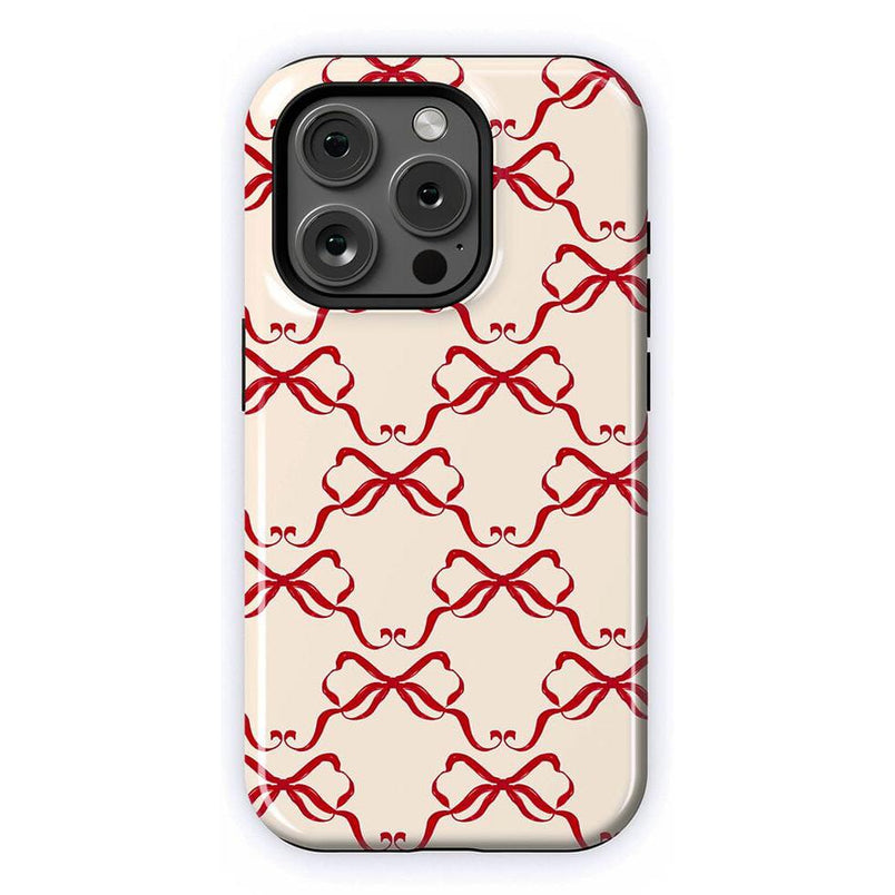 All Wrapped Up | Vintage Bows Case Phone Case Casetry Essential + MagSafe® iPhone 15 Pro