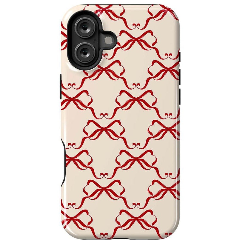 All Wrapped Up | Vintage Bows Case Phone Case Casetry Essential + MagSafe® iPhone 16 Plus